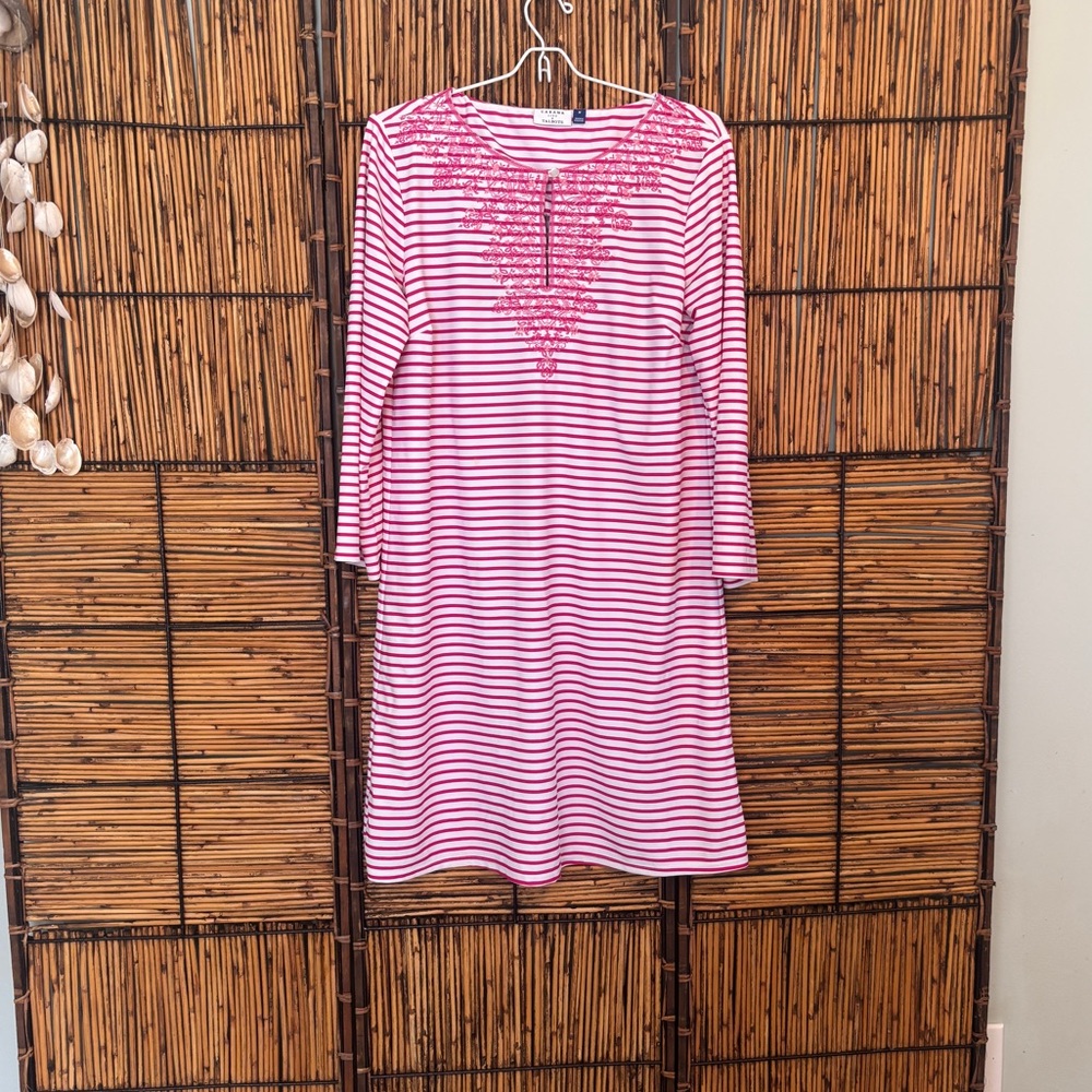 NWOT Talbots Cabana Embroidered Tunic - Rosalia - Picture 3 of 11